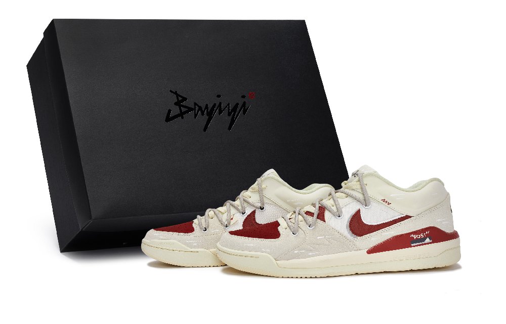 Jordan Stadium 90 Anti Slip Wear Resistant Low Top Casual Shoes Men's Beige