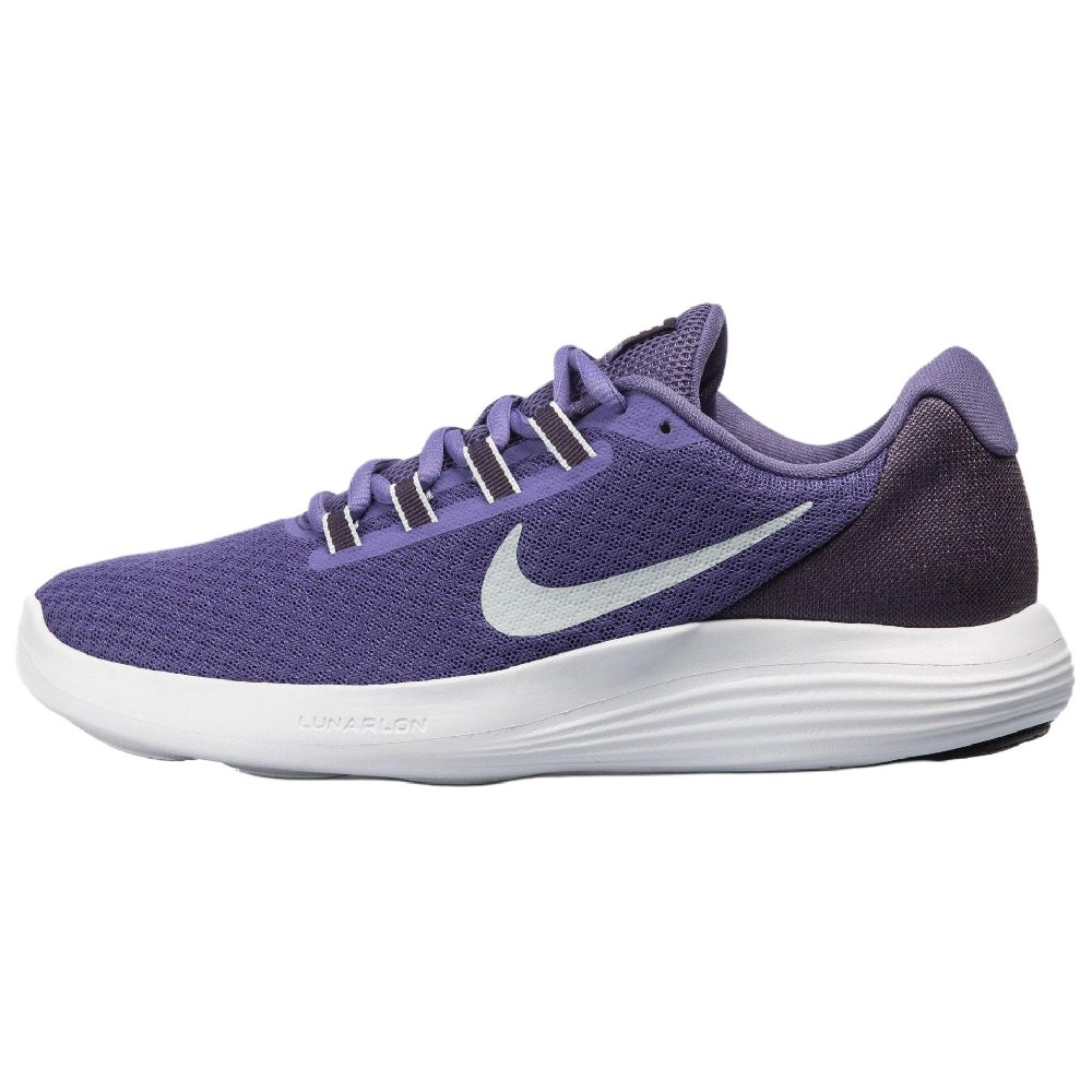 Nike Anti Slip Wear Resistant Low Top Running Shoes Women's Purple