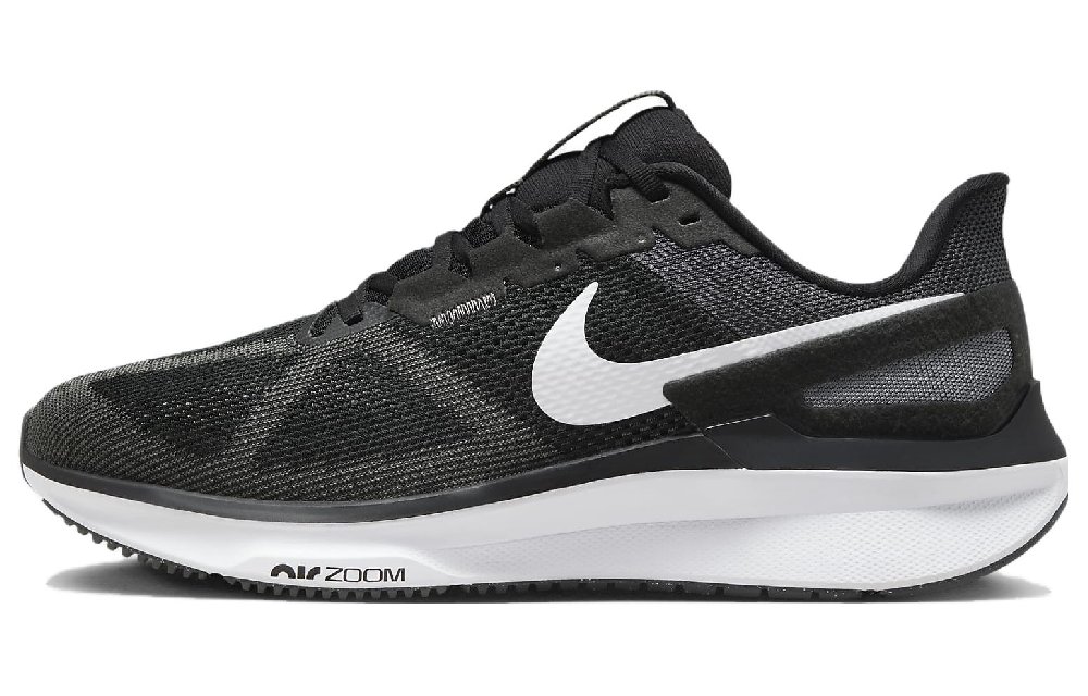 Nike Air Zoom Structure 25 Road Running Shoes 'Black Iron Grey'