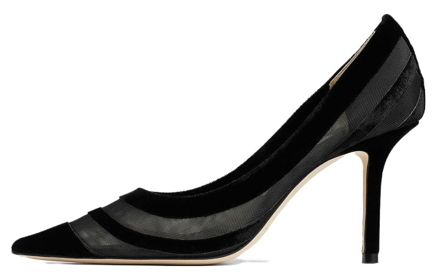 Jimmy Choo Love 85mm Pointed Leather Pumps