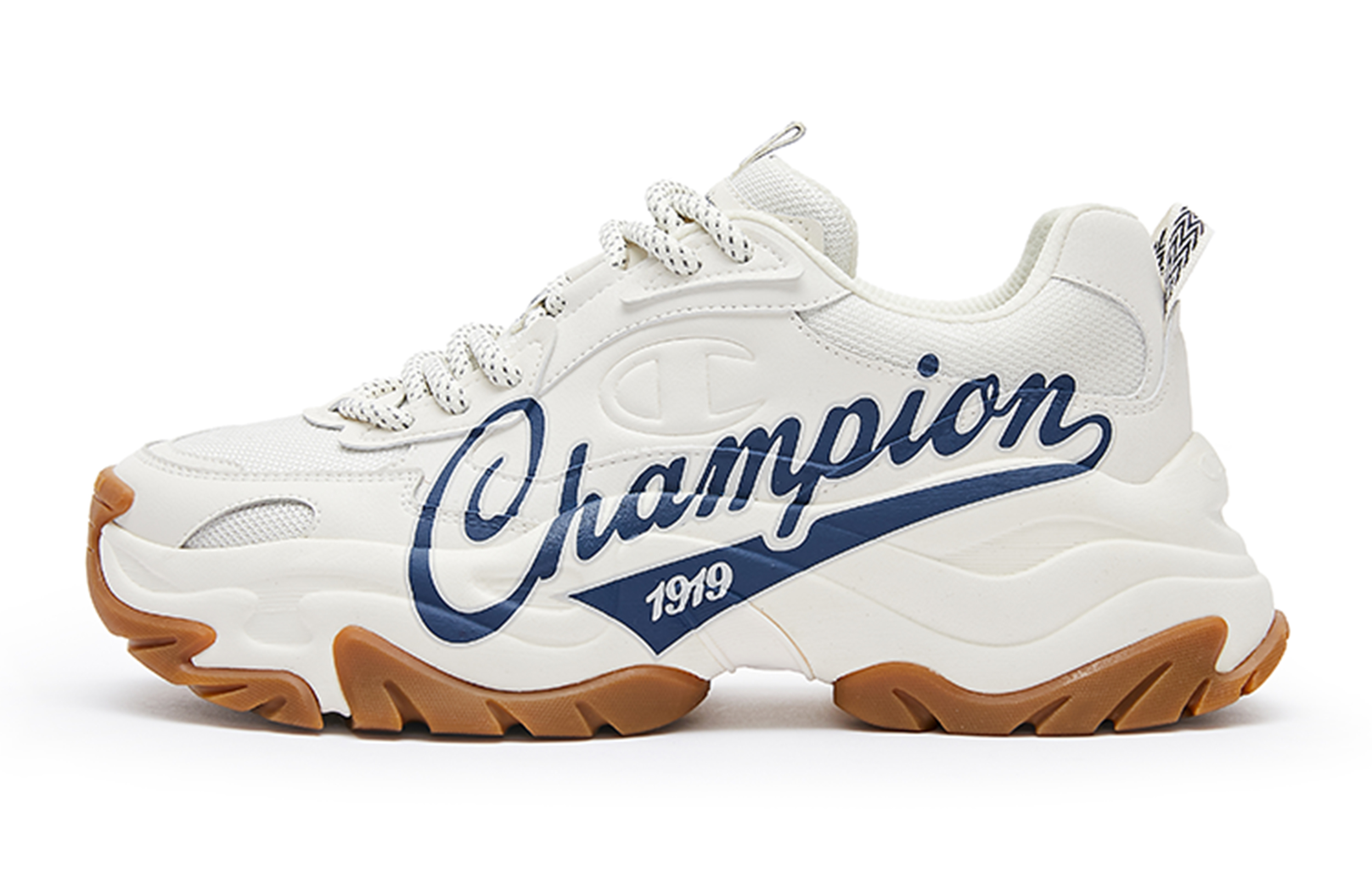 Champion Thousand Layer Shoes Low Top Chunky Sneakers Men's Beige
