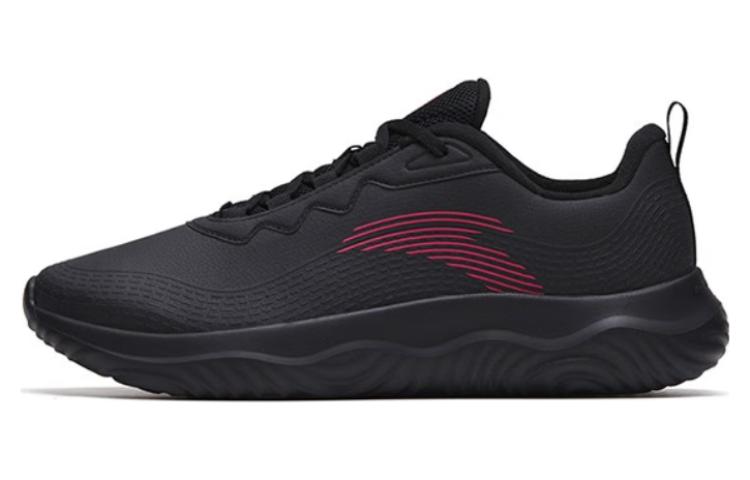 Anta Shenxing Cushioning, Wear Resistant Low Top Training Shoes Men's Black Red
