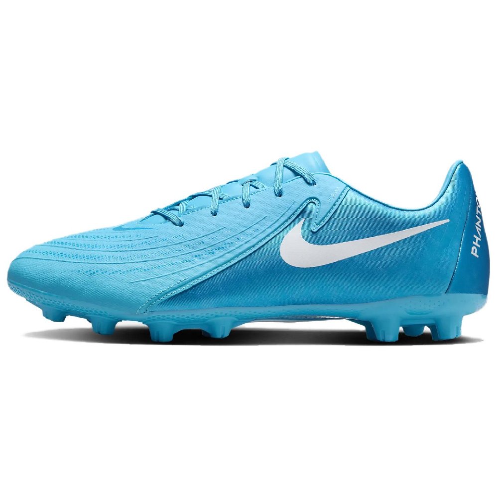 Nike Phantom GX 2 Academy Anti Slip Wear Resistant Soccer Shoes Men's Blue