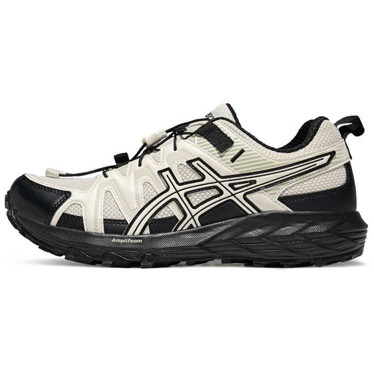 Asics GEL-SONOMA FE Wear-Resistant Low-Top Trail Running Running Shoes Women's White Black