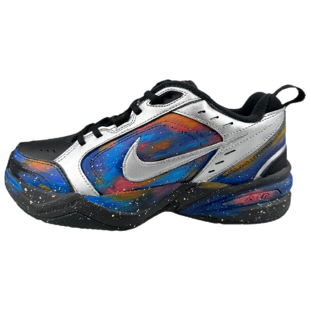 Nike Air Monarch 4 Low Top Chunky Sneakers Unisex Blue