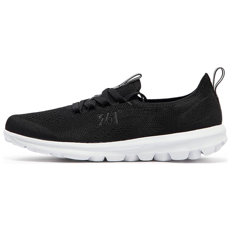 361° Anti Slip Wear Resistant Low Top Casual Shoes Men's Black White