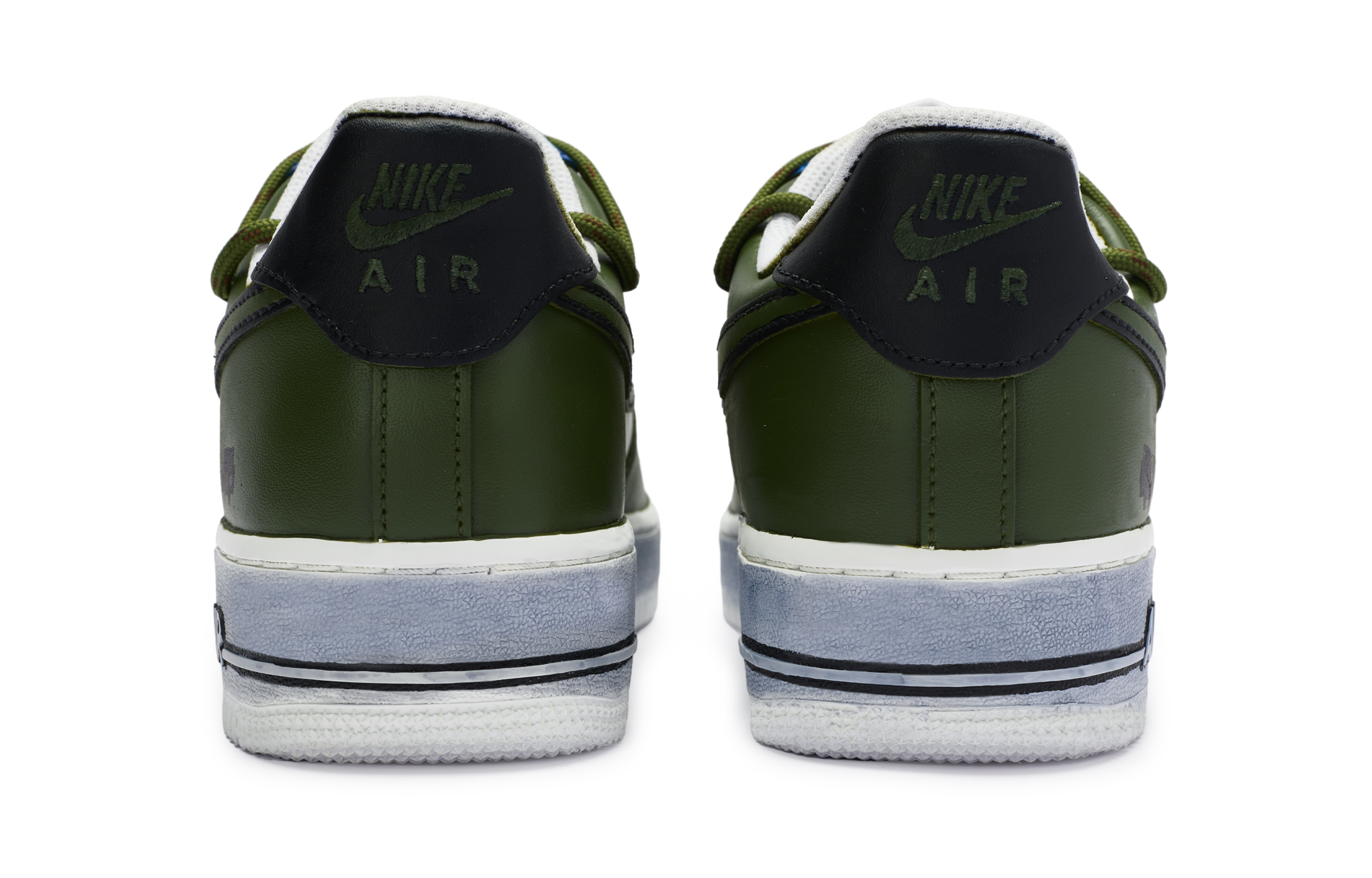 Nike Air Force 1 811 Manufacturing, Army 1 Low Top Skateboard Shoes GS Army Green & White купить в интернет-магазине Yoocart с быстрой доставкой по России.