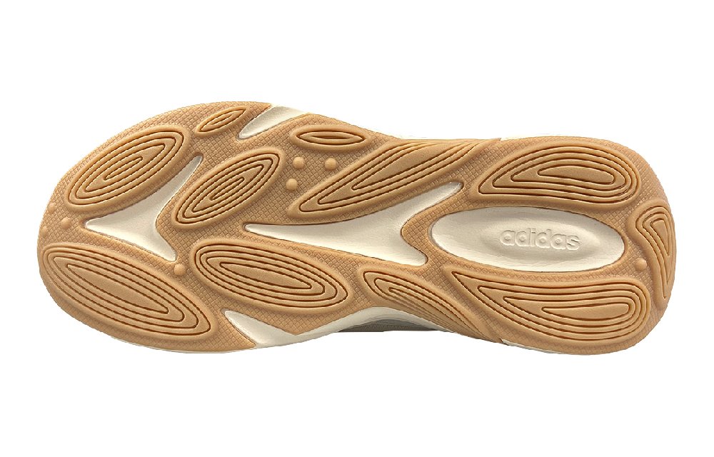 Adidas Neo Ozelle Cushioning, Slip Resistant, And Abrasion Resistant Low Top Running Shoes Unisex Brown Gray