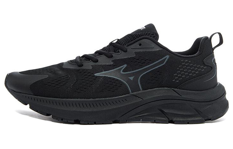 Mizuno PI Anti-Slip Wear-Resistant Breathable Lightweight Low-Top Casual Shoes Unisex Black