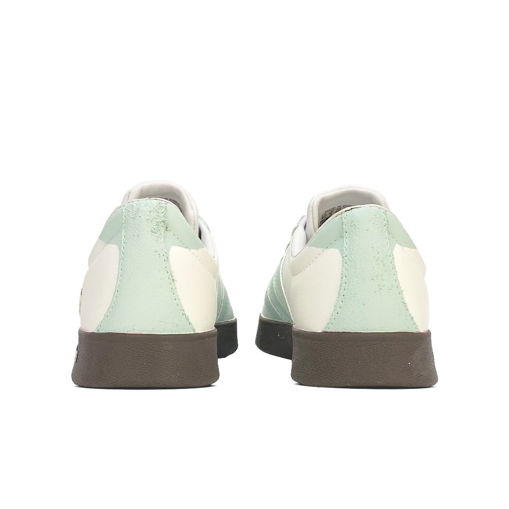 Adidas Neo VL Court 2.0 Abrasion Resistant Low Top Skateboard Shoes Unisex Green White