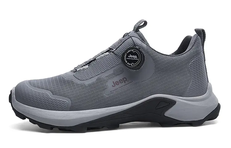 Jeep Low-Top Outdoor Shoes Men's Gray