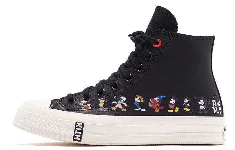 Converse Chuck Taylor All Star 70 Hi Kith X Disney Black