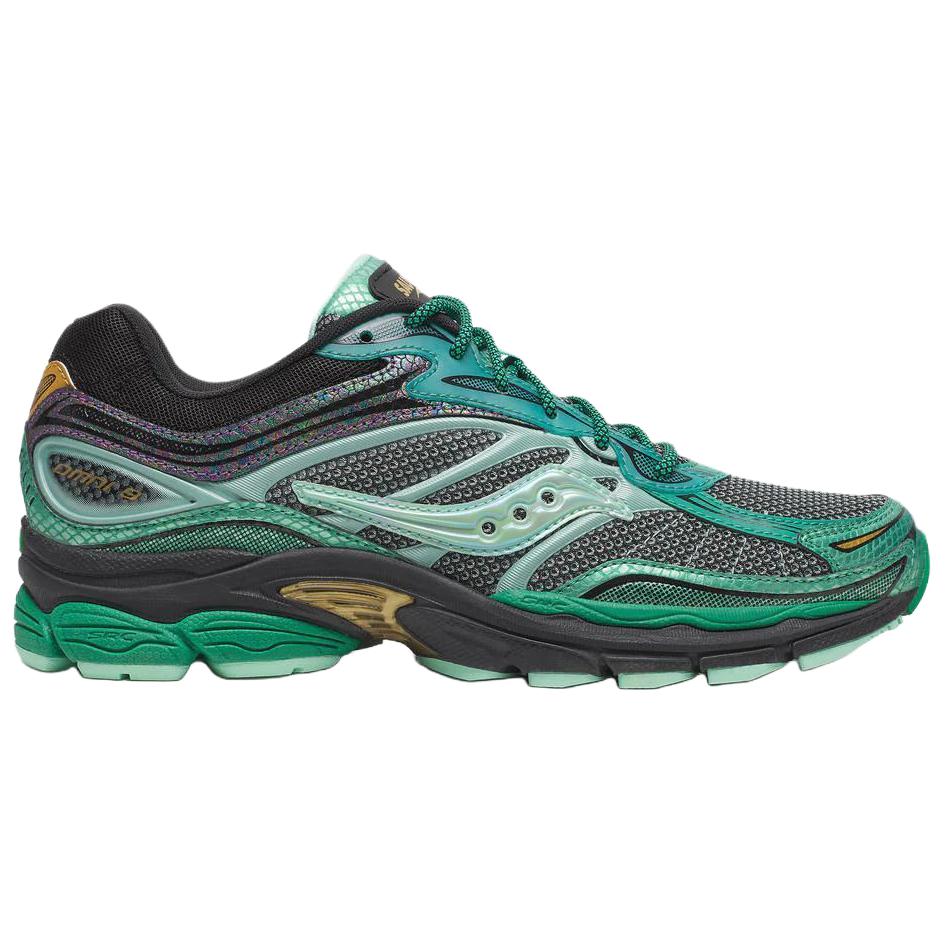 Saucony Pro Grid Omni All in 9 Abrasion Resistant Low top Casual Running Shoes Unisex Green
