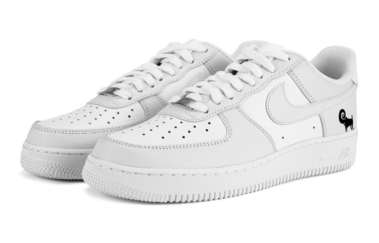 Nike Air Force 1 Air Force 1 Low-Top Skateboard Shoes Men's Light Gray купить в интернет-магазине Yoocart с быстрой доставкой по России.