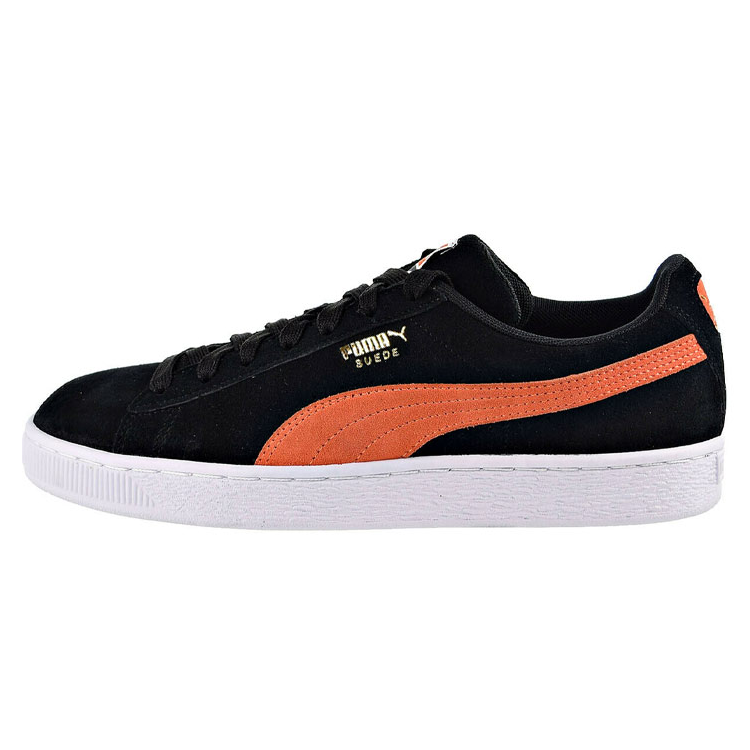 PUMA Suede Classic Low Top Board Shoes 'Orange Black'