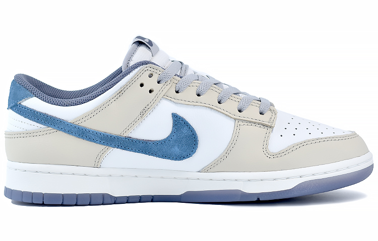 Nike Dunk Low-Top Skateboard Shoes Men's Beige Yellow Blue купить в интернет-магазине Yoocart с быстрой доставкой по России.