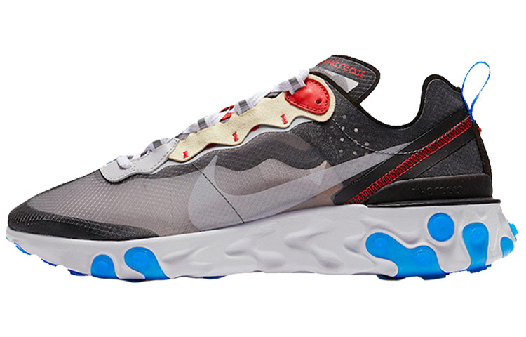 Nike React Element 87 Dark Grey Photo Blue