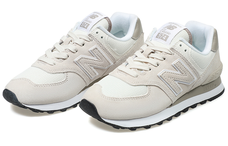 New Balance 574 Ivory Beige White