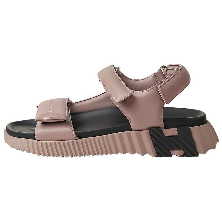 HERMES Junior One Strap Sandals 3.5cm Women's Purple