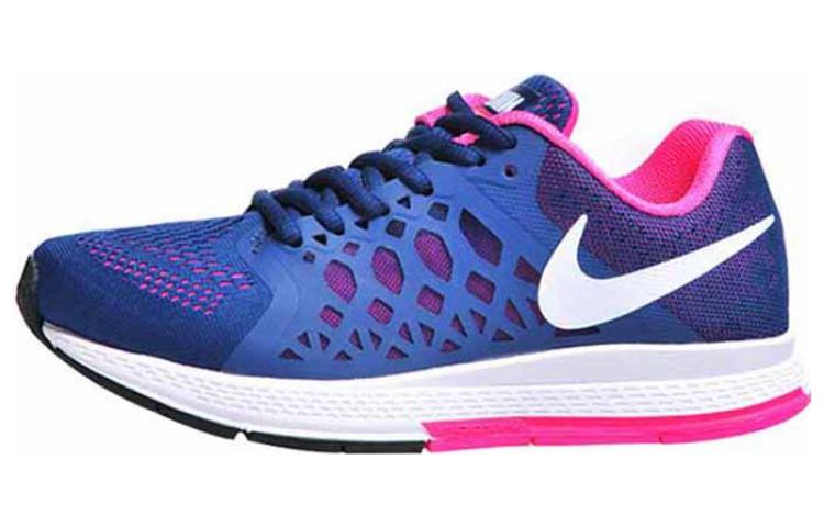 Nike Air Zoom Pegasus 39 Anti Slip Wear Resistant Low Top Running Shoes Women's Blue