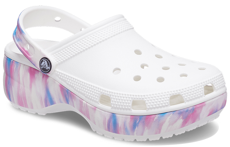 Crocs Classic Platform Dream Clog 'White Purple' Women's купить в интернет-магазине Yoocart с быстрой доставкой по России.