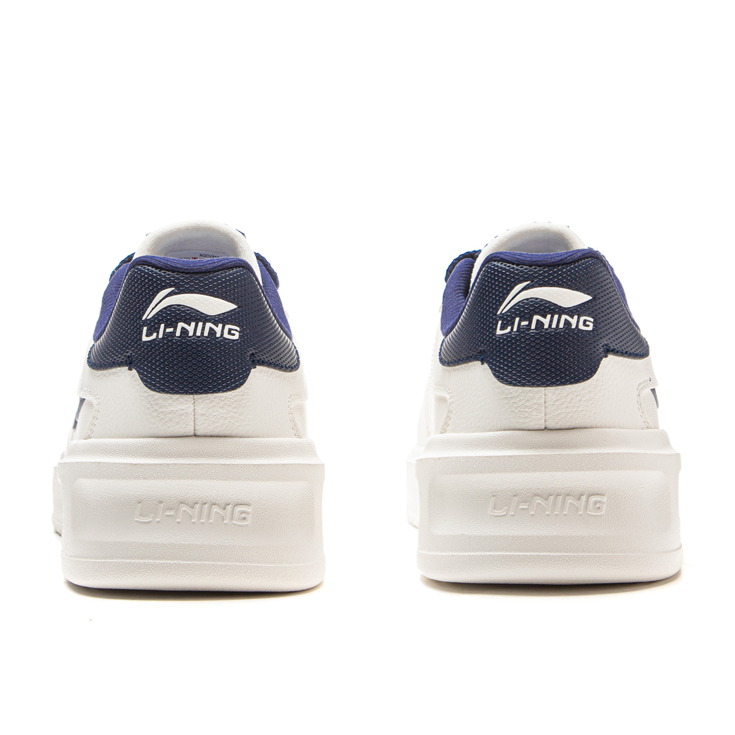 LiNing Slip Resistant Shock Absorbers With Abrasion Resistant Properties Low Top Skateboard Shoes Men's Mist White купить в интернет-магазине Yoocart с быстрой доставкой по России.