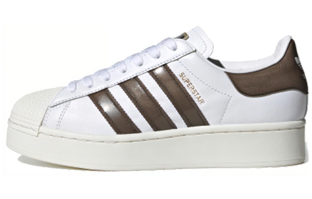 Adidas Originals BlackPinkAdidas Originals Originals Superstar Bold 'White Brown' Women's