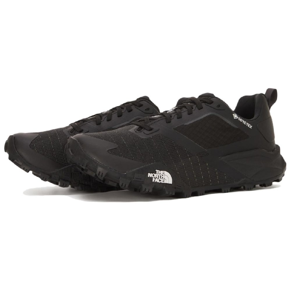 THE NORTH FACE Offtrail Anti Slip Wear Resistant Low Top Running Shoes Men's Black