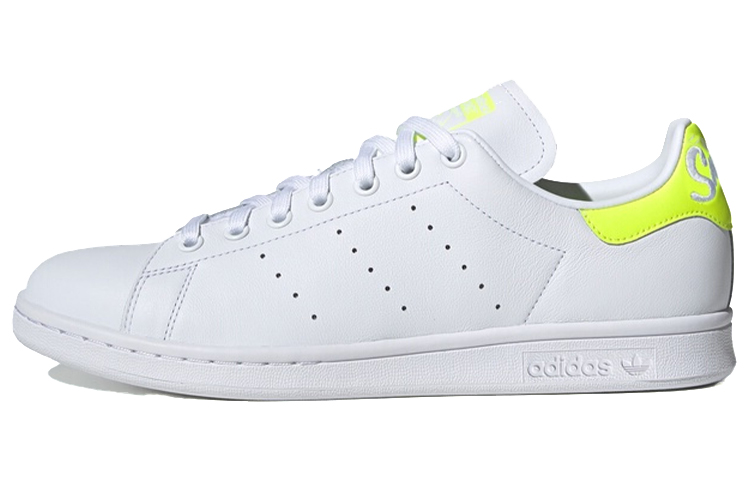 Adidas Originals Stan Smith White Neon Yellow
