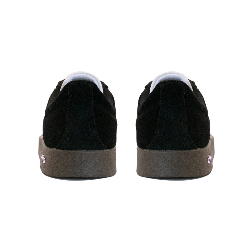 Adidas Neo VL Court 2.0ARCHIVO Wear-Resistant Low-Top Skateboard Shoes Unisex Black Purple