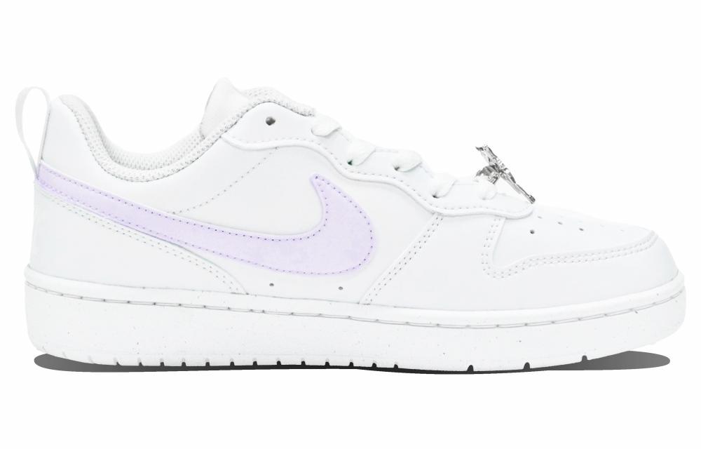 Nike Court Borough Slip Resistant Low Top Skateboard Shoes GS Purple купить в интернет-магазине Yoocart с быстрой доставкой по России.