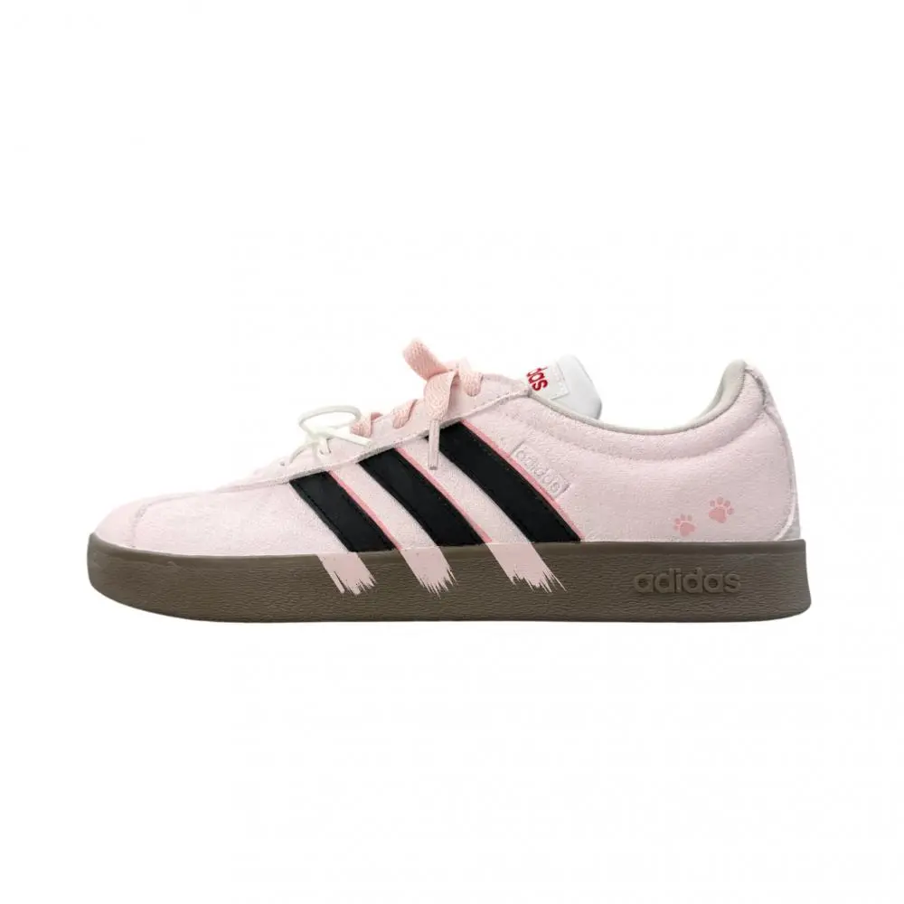 Adidas VL COURT 2.0 Low top Skateboard Shoes Unisex Pink