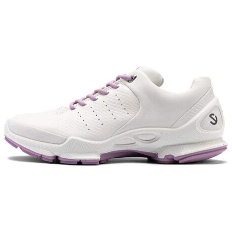 Ecco Biom C Anti-Slip Wear-Resistant Low-Top Trekking Shoes Women's White Purple