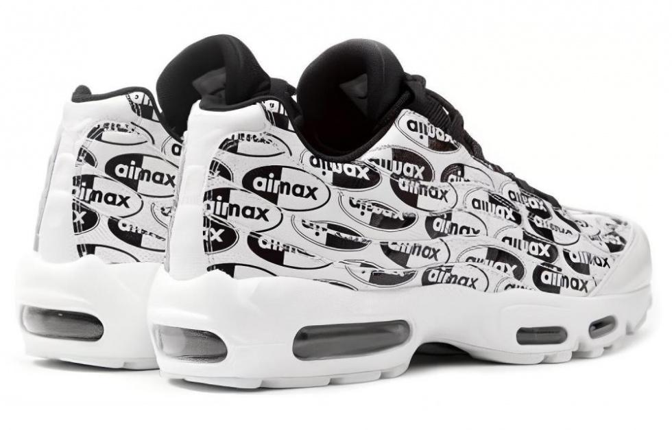 Nike Air Max 95 All Over Print White Black купить в интернет-магазине Yoocart с быстрой доставкой по России.