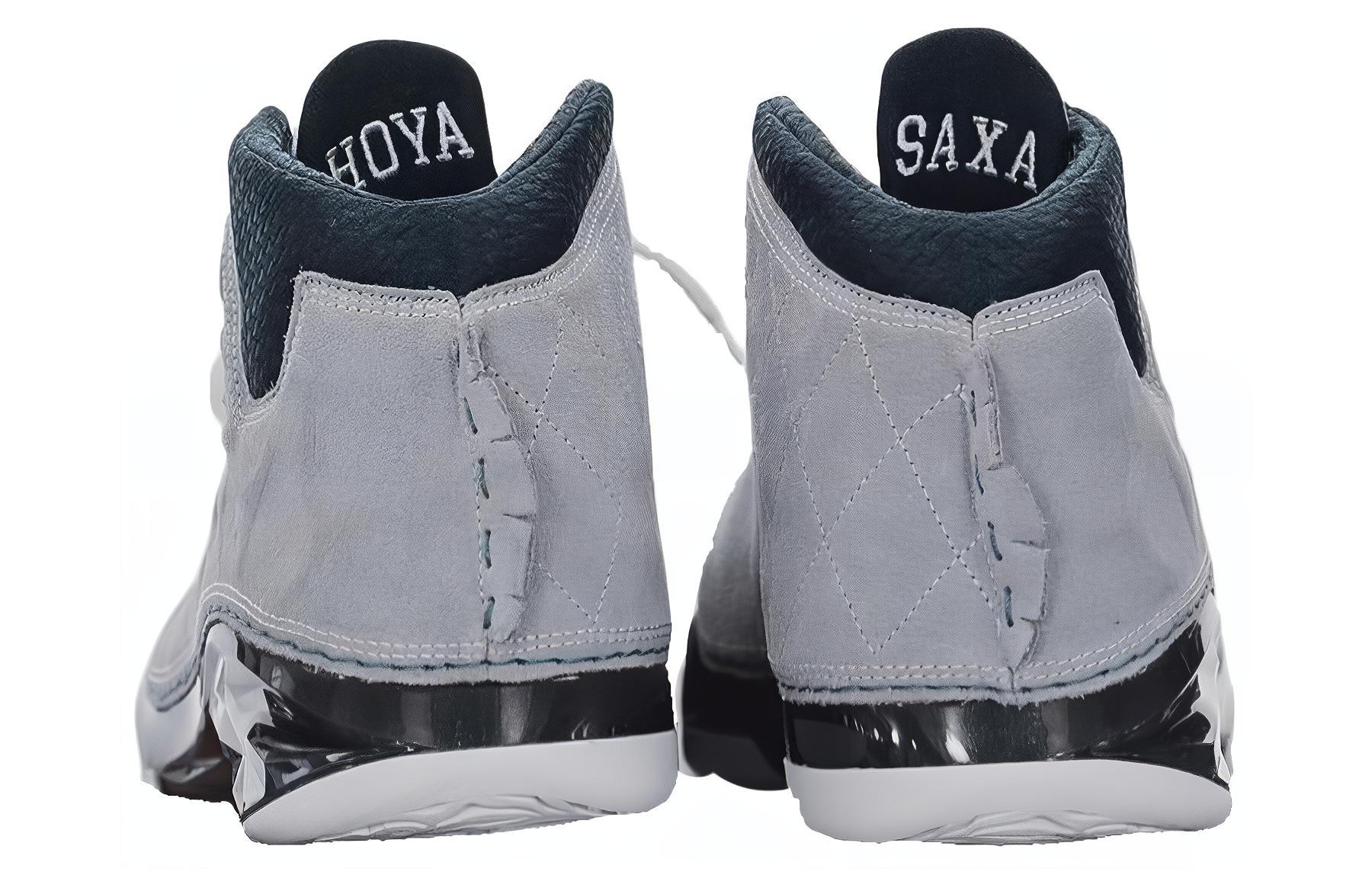 Jordan Air Jordan 23 Slip Resistant Mid Top Vintage Basketball Shoes Men's Gray Black