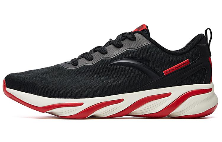 Anta Running Collection Low-Top Running Shoes Men's Black Red