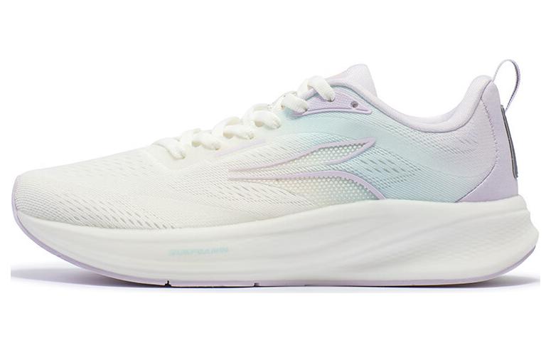 361° Flying Wing Slip-Resistant Low-Top Running Shoes Women's White Purple