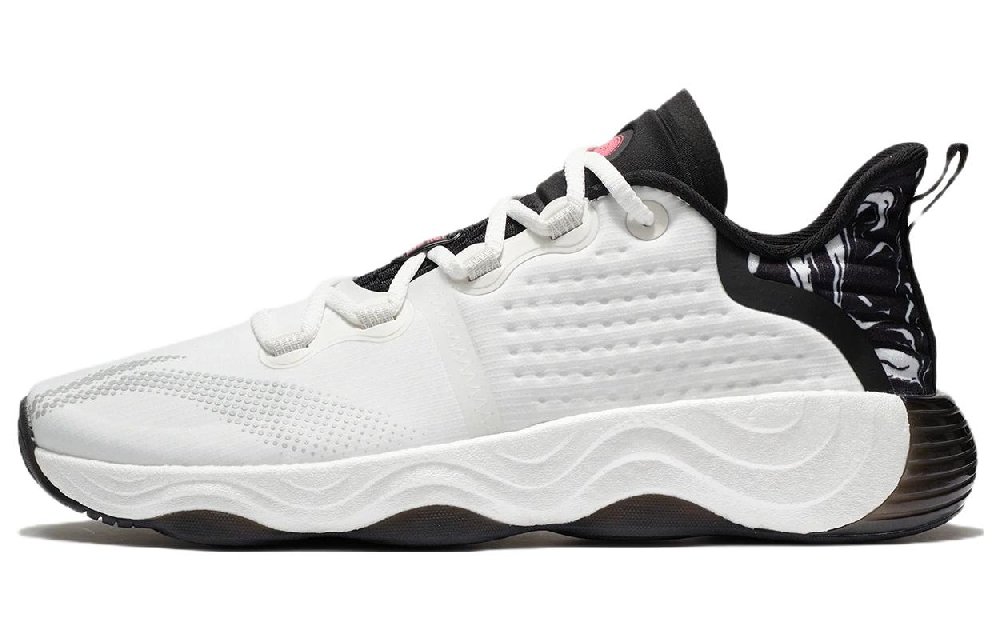 LiNing Wujie 3 Low-Top Casual Shoes Men's White Black