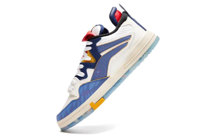 LiNing Wave Pro Year Beast Slip-Resistant Cushioning Wear-Resistant Low-Top Skateboard Shoes Men's Blue White купить в интернет-магазине Yoocart с быстрой доставкой по России.