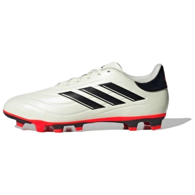 Adidas COPA PURE 2 AG Rubber Short Studs Anti-Slip Wear-Resistant Soccer Shoes Unisex White Black Red