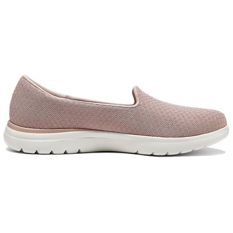 Skechers ON THE GO Breathable And Lightweight Low Top Casual Shoes Women's Pale Dogwood