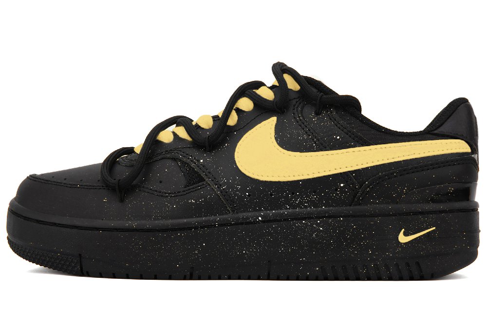 Nike Gamma Force Abrasion-Resistant Low-Top Skateboard Shoes Women's Yellow
