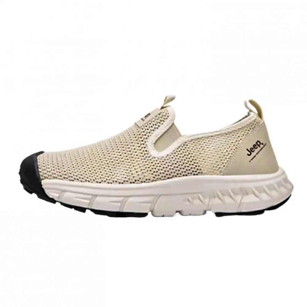 Jeep Outdoor Casual Low Top Hiking Shoes Men's Sand