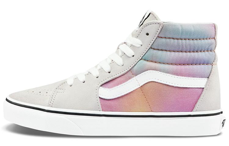 Vans SK8 HI Grey 'Gray Pink Blue' Women's