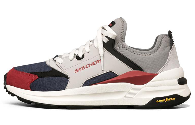 Skechers Global Jogger Low Top Running Shoes Men's Marine Blue