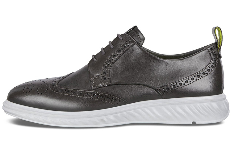 Ecco Abrasion Resistant Low Top Running Shoes Men's Black
