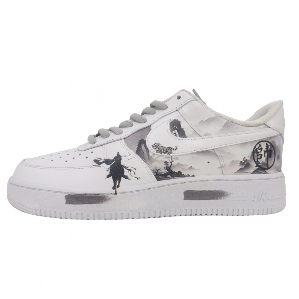 Nike Air Force 1 Abrasion Resistant Low top Skateboard Shoes Unisex