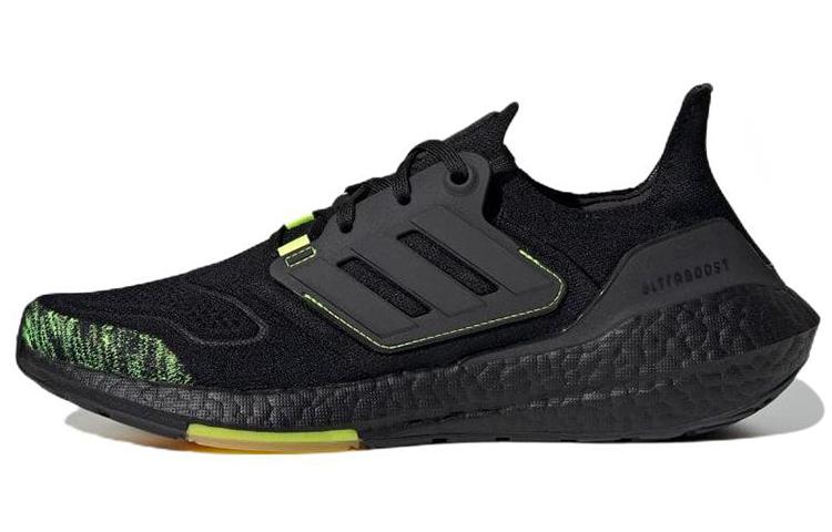 Adidas Ultra Boost 22 Black Solar Yellow