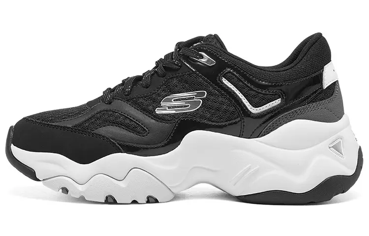 Skechers D'LITES 3.0 'Black White' Women's