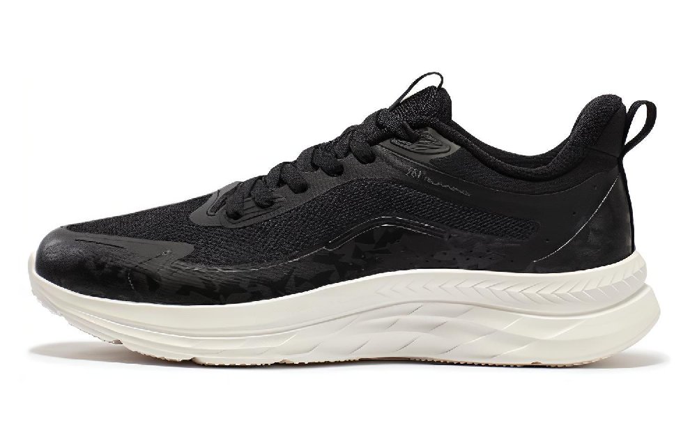 361° Durable Breathable Low-Top Running Shoes Men's Black